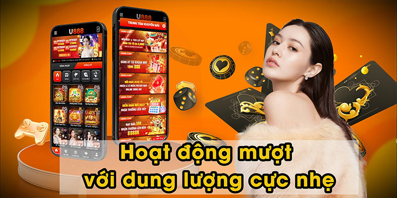 Hoạt động mượt với dung lượng cực nhẹ