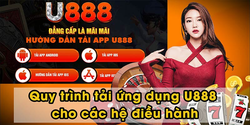 Quy trình tải ứng dụng U888 cho các hệ điều hành