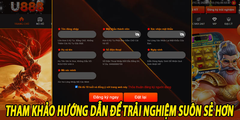 Tham khảo hướng dẫn để trải nghiệm suôn sẻ hơn